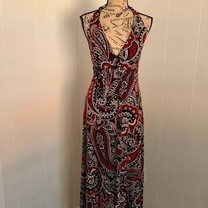 Ruby Rox Maxi Halter Dress SZ M